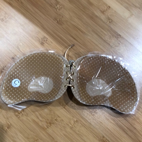 Lace up Sticky Bra - Picture 3 of 4